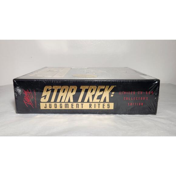 Star Trek Judgement Rites Limited CD-ROM Collector's Edition 61604 Of 75000 New - Picture 3 of 6